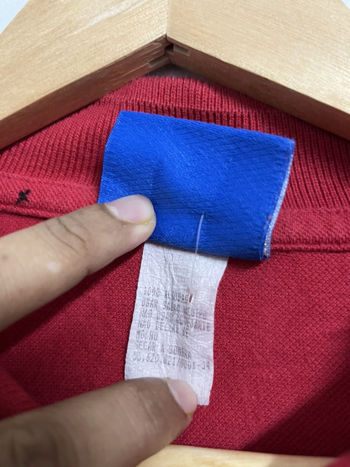 All Sport 💥Vintage 90s CR FLAMENGO Brazil Cotton Polo Size US L / EU 52-54 / 3 - 7 Thumbnail