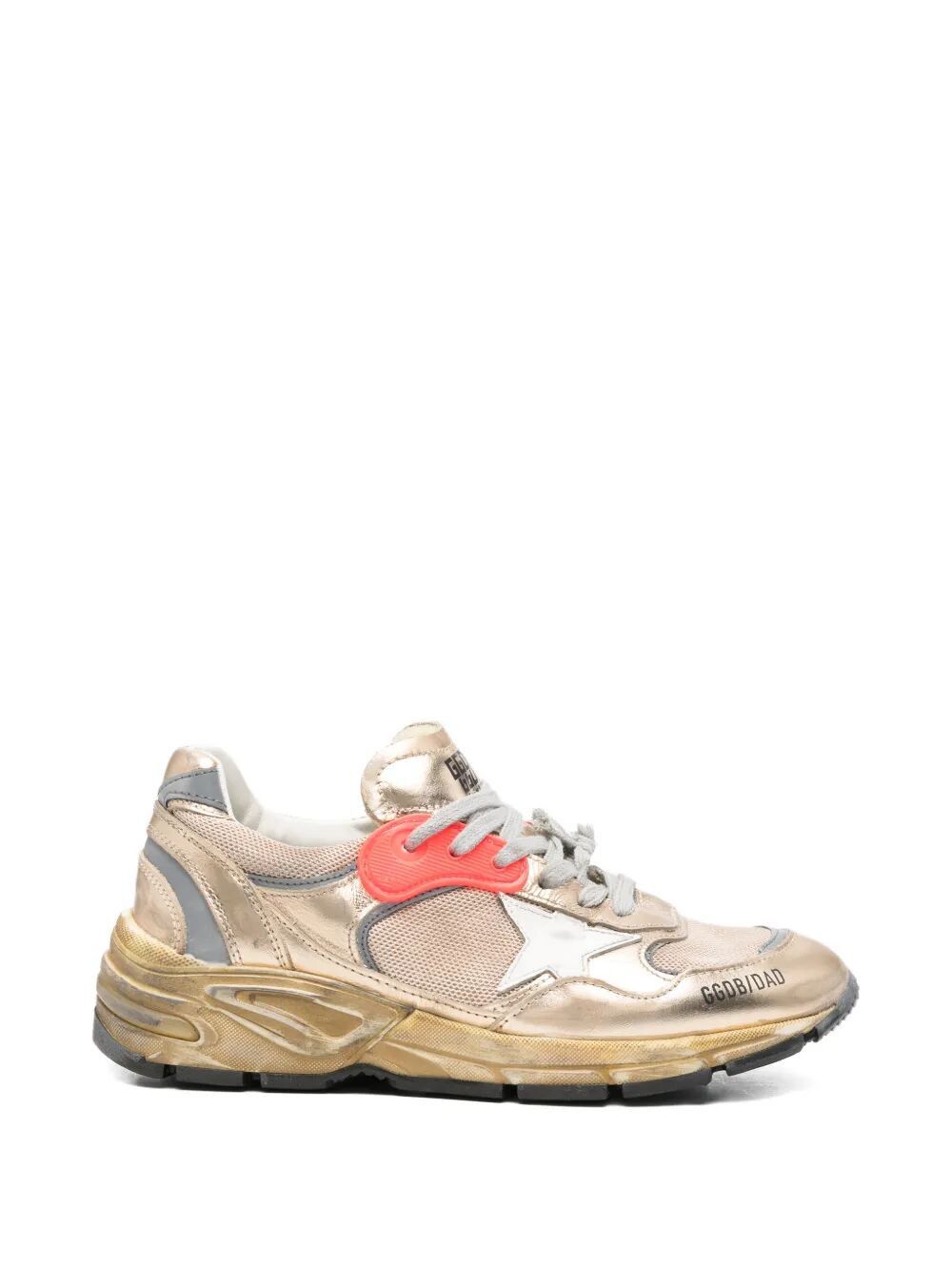 Golden Goose "RUNNING DAD" NEW NET AND LAMINATED UPPER LEATHER STAR LAMINATED SPUR DISTRESSED Size US 6 / IT 36 - 1 Thumbnail