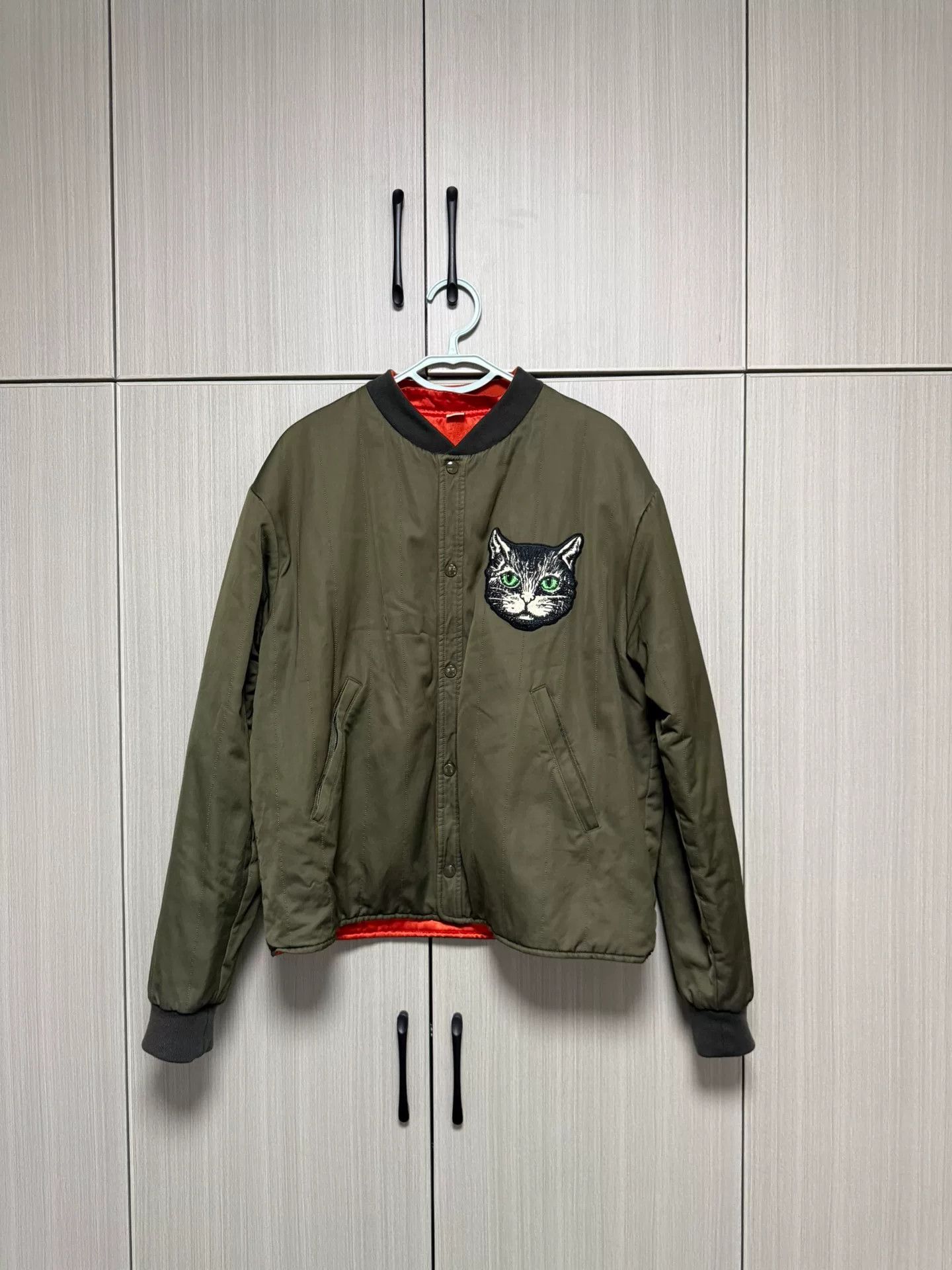 Gucci Gucci Cat Embroidery Reversible Jacket Size US M / EU 48-50 / 2 - 1 Thumbnail