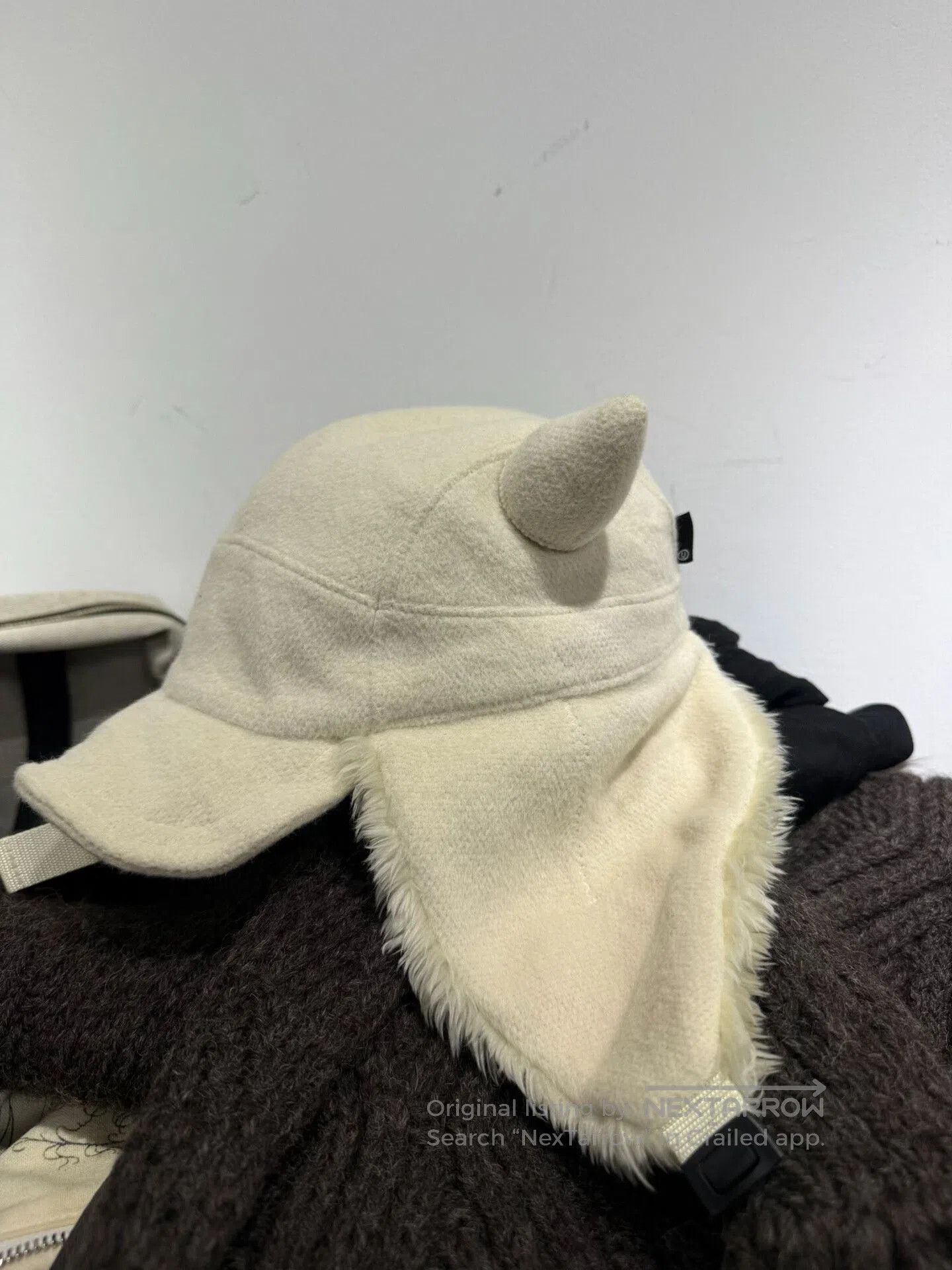 Comme des Garcons undercover devil horn winter hat. Size ONE SIZE - 2 Thumbnail
