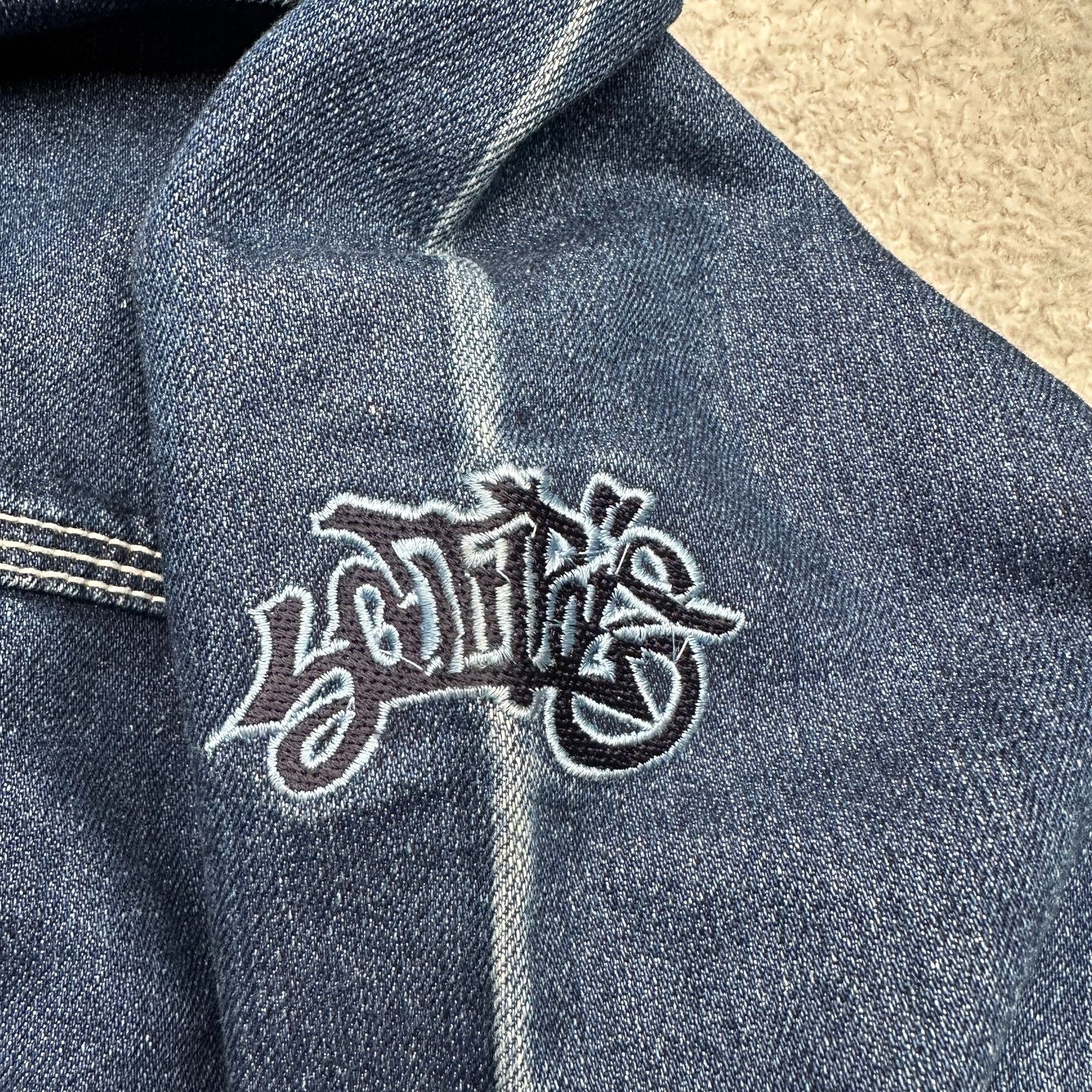 Southpole Vintage 90s Southpole Denim Trucker Jean Jacket 2XL Pockets Size US XXL / EU 58 / 5 - 9 Thumbnail