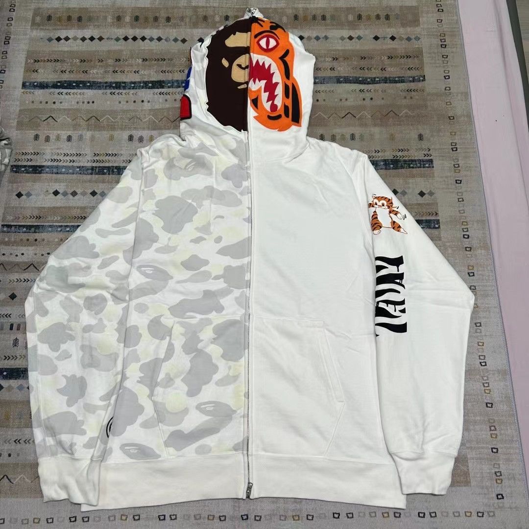 Bape BAPE TIGER FULL ZIP HOODIE Size US XXL / EU 58 / 5 - 1 Thumbnail
