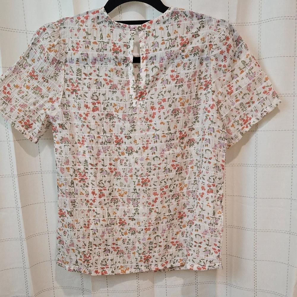 Designer Black Tape Blouse Size XS / US 0-2 / IT 36-38 - 5 Thumbnail