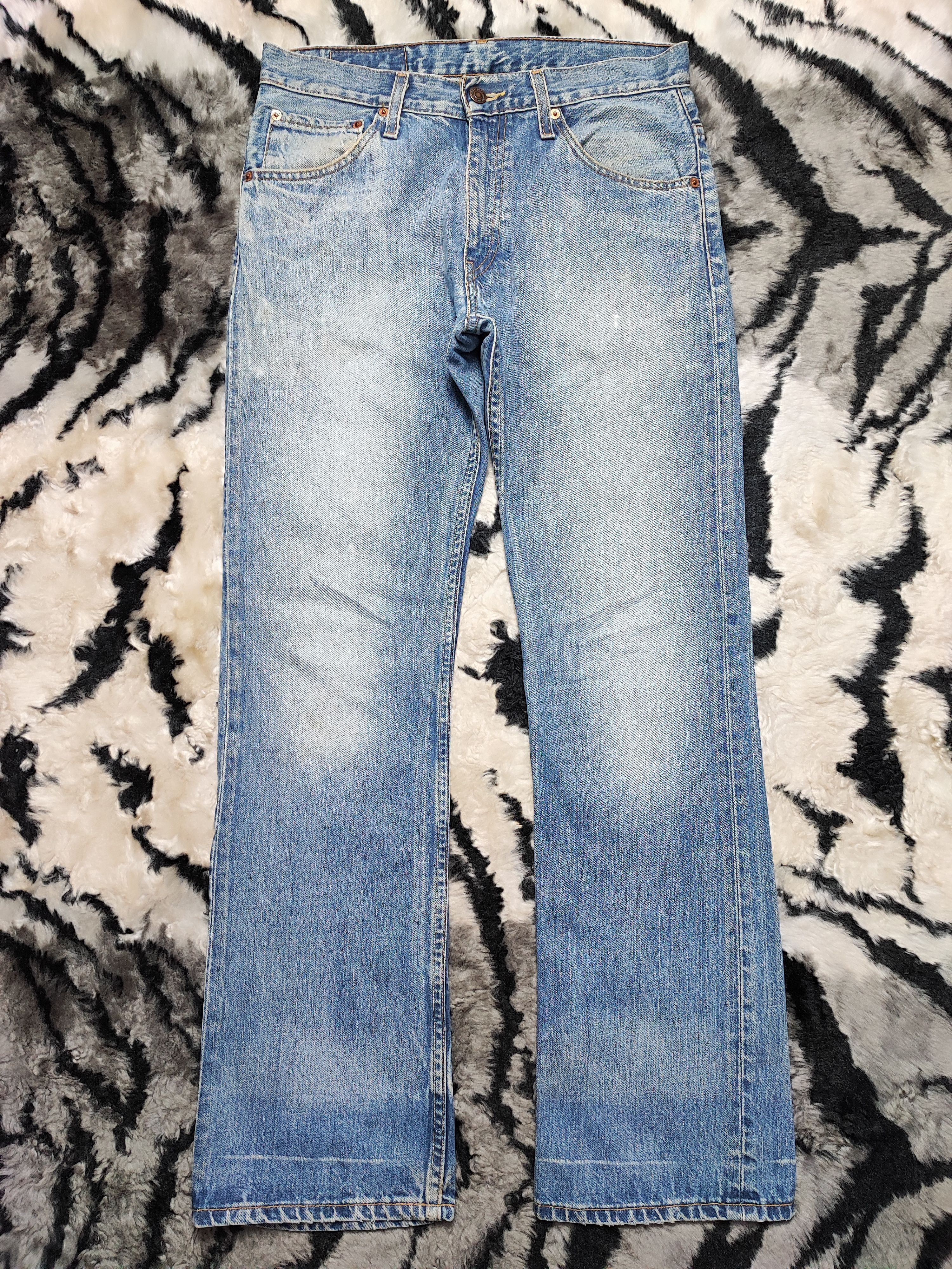 Levi's Levis 507 Flare Distressed Vintage Denim Size US 30 / EU 46 - 1 Thumbnail