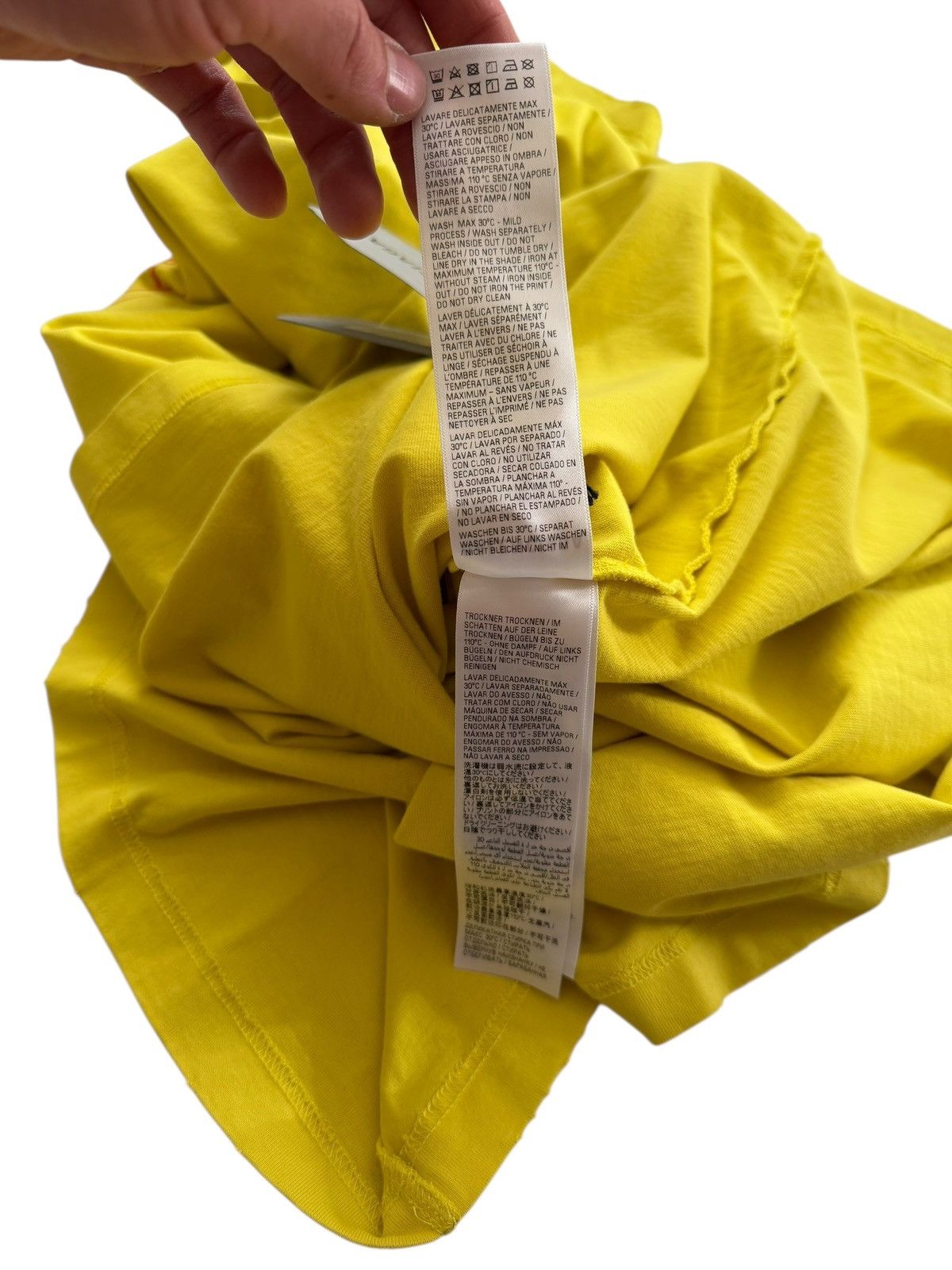 Balenciaga Darkwave Vintage Jersey Yellow Flame Shirt Size US M / EU 48-50 / 2 - 10 Thumbnail