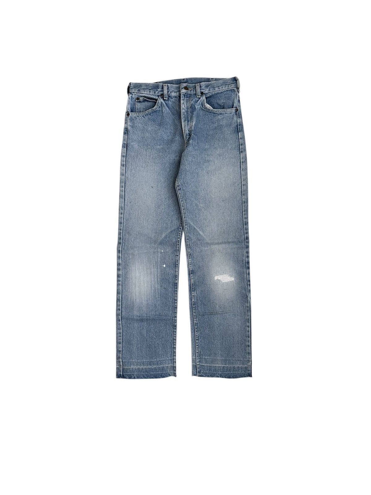Lee Vintage 70s Lee Riders Blue Jeans Made in USA Size US 31 - 2 Thumbnail