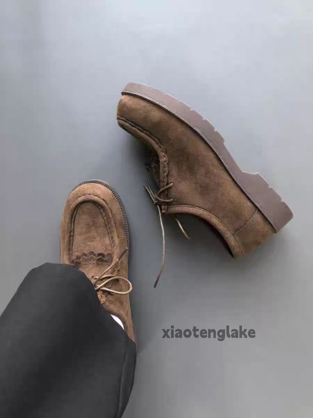 Vintage Utility Military wallabee outdoor hiking boots shoes Size US 10 / EU 43 - 2 Thumbnail