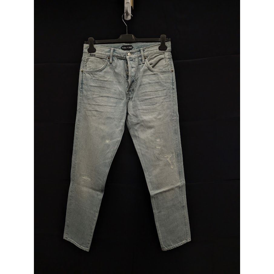 Tom Ford o1rshd1 Tapered Jeans in Blue Size US 30 / EU 46 - 6 Thumbnail