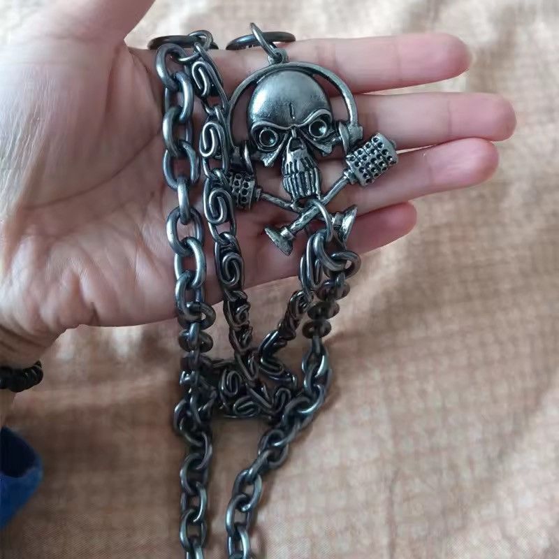 Jewelry Heavy Link Wallet Chain - Y2K Punk Rock Trousers Accessory Size ONE SIZE - 1 Thumbnail