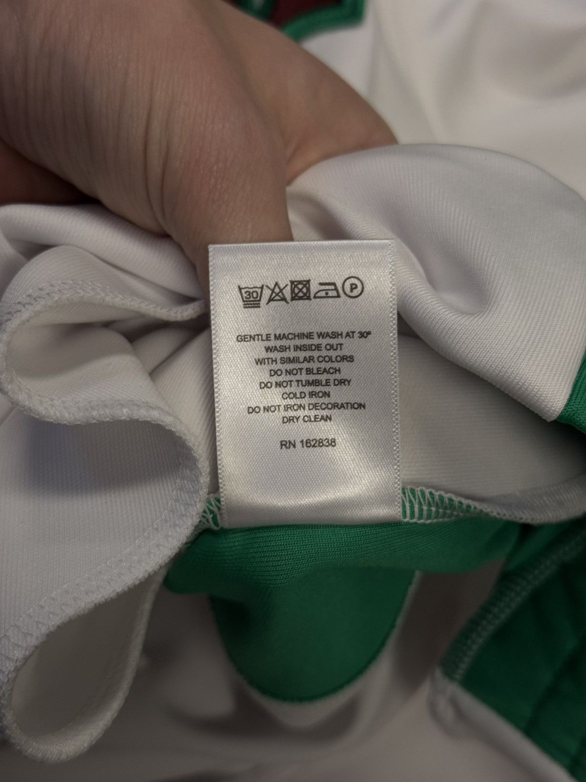 DENIM TEARS Denim Tears Green White Track Jacket Size Small Size US S / EU 44-46 / 1 - 10 Thumbnail