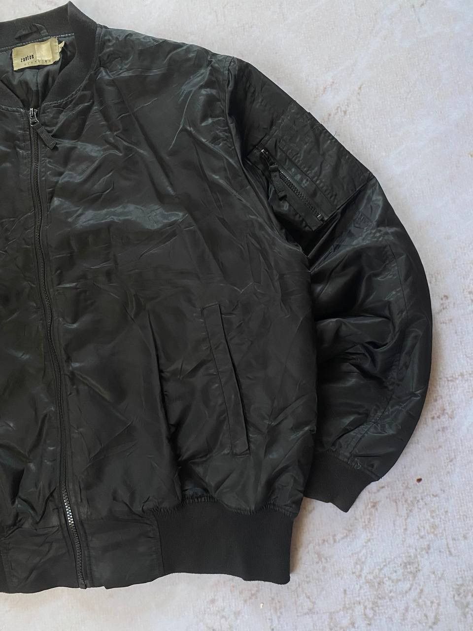 Vintage Vintage Nylon MA-1 Bomber Jacket Alpha Industries Style Size US XL / EU 56 / 4 - 3 Thumbnail