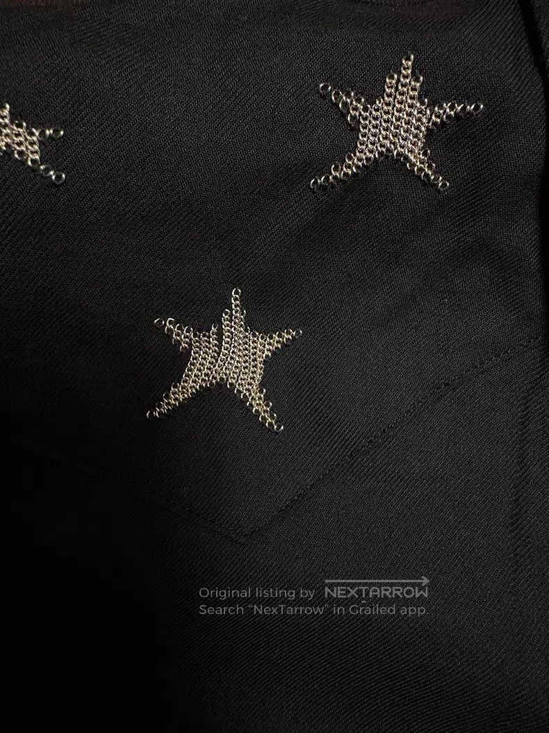Saint Laurent Paris Saint Laurent Paris Chain Stars Size US S / EU 44-46 / 1 - 2 Thumbnail
