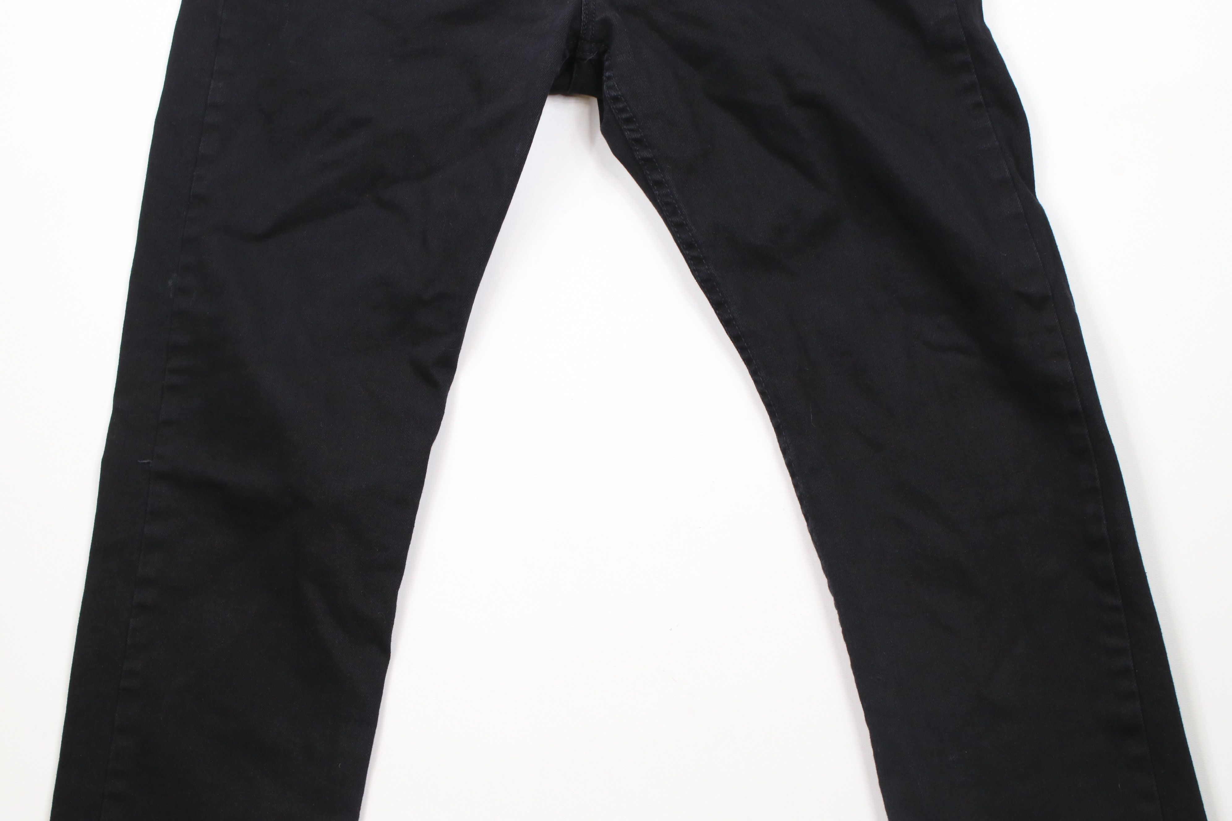 Levi's × Vintage Vintage Y2K Levis 502 Stretch Tapered Leg Denim Jeans Black Size US 32 / EU 48 - 3 Thumbnail