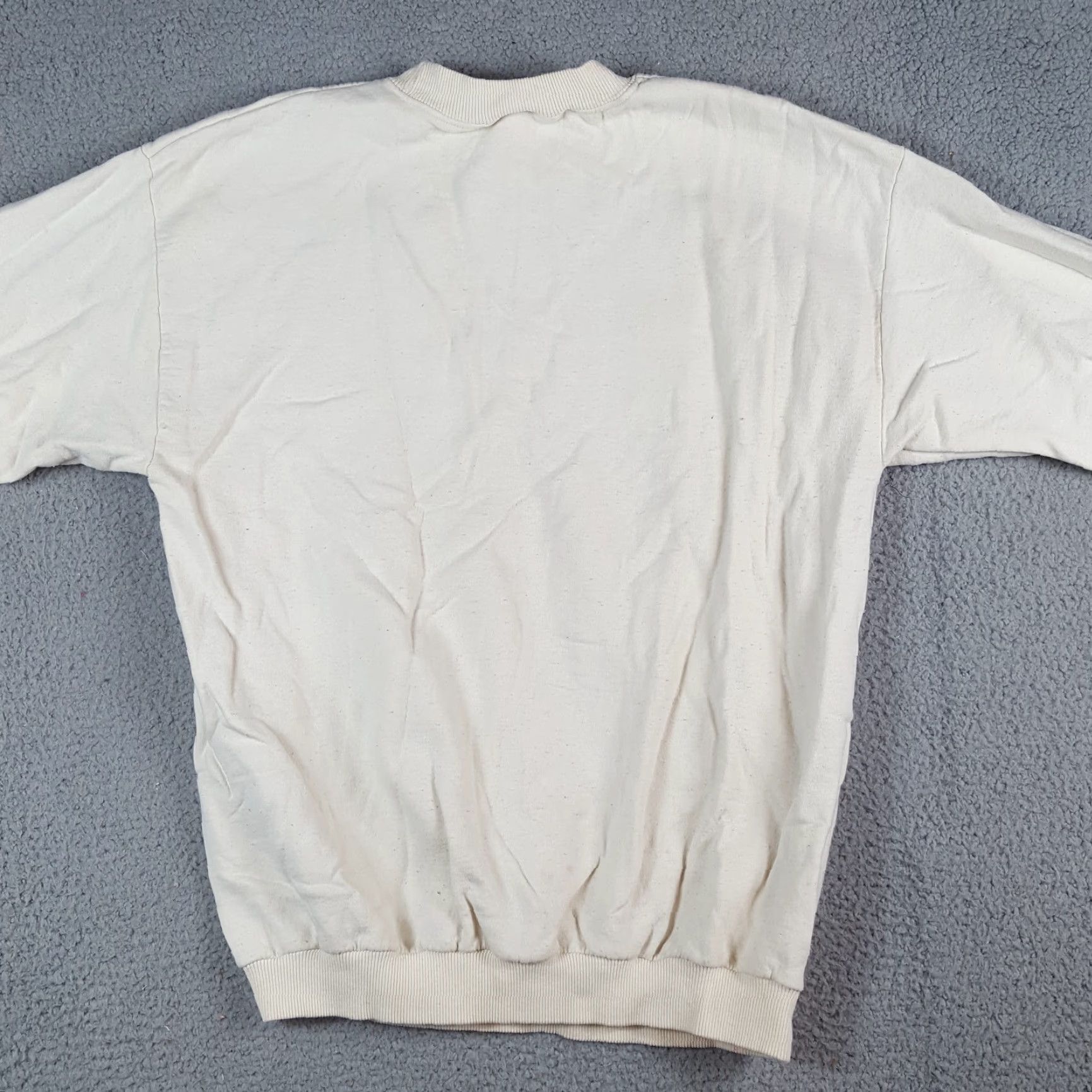 Gildan VINTAGE Snowman Christmas 90s Pullover Sweatshirt Gildan Cotton Polyester Fleece Crew Neck White Men L Snow Art Size US L / EU 52-54 / 3 - 5 Thumbnail