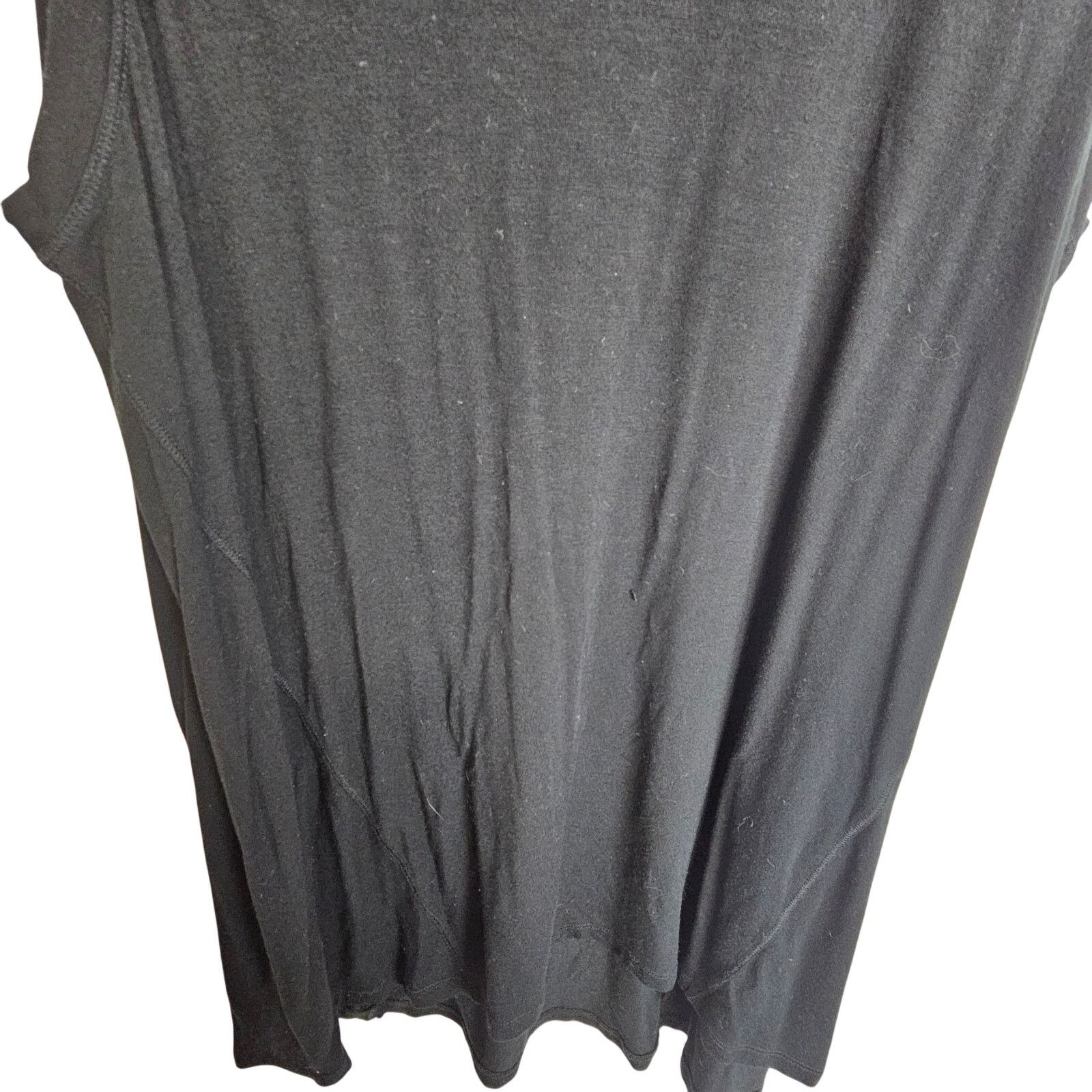 Soft Surroundings Soft Surroundings Black Tank Top Sleeveless Blouse Women L Size L / US 10 / IT 46 - 3 Thumbnail