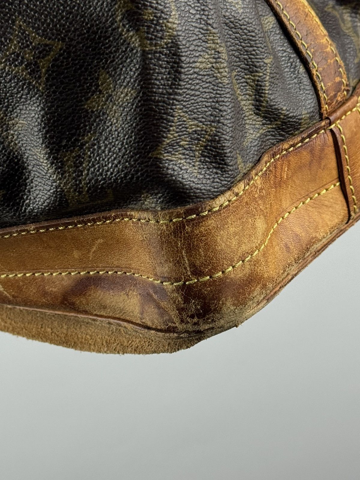 Louis Vuitton Vintage 80s Louis Vuitton Monogram Noe Bucket Bag Authentic Size ONE SIZE - 13 Thumbnail