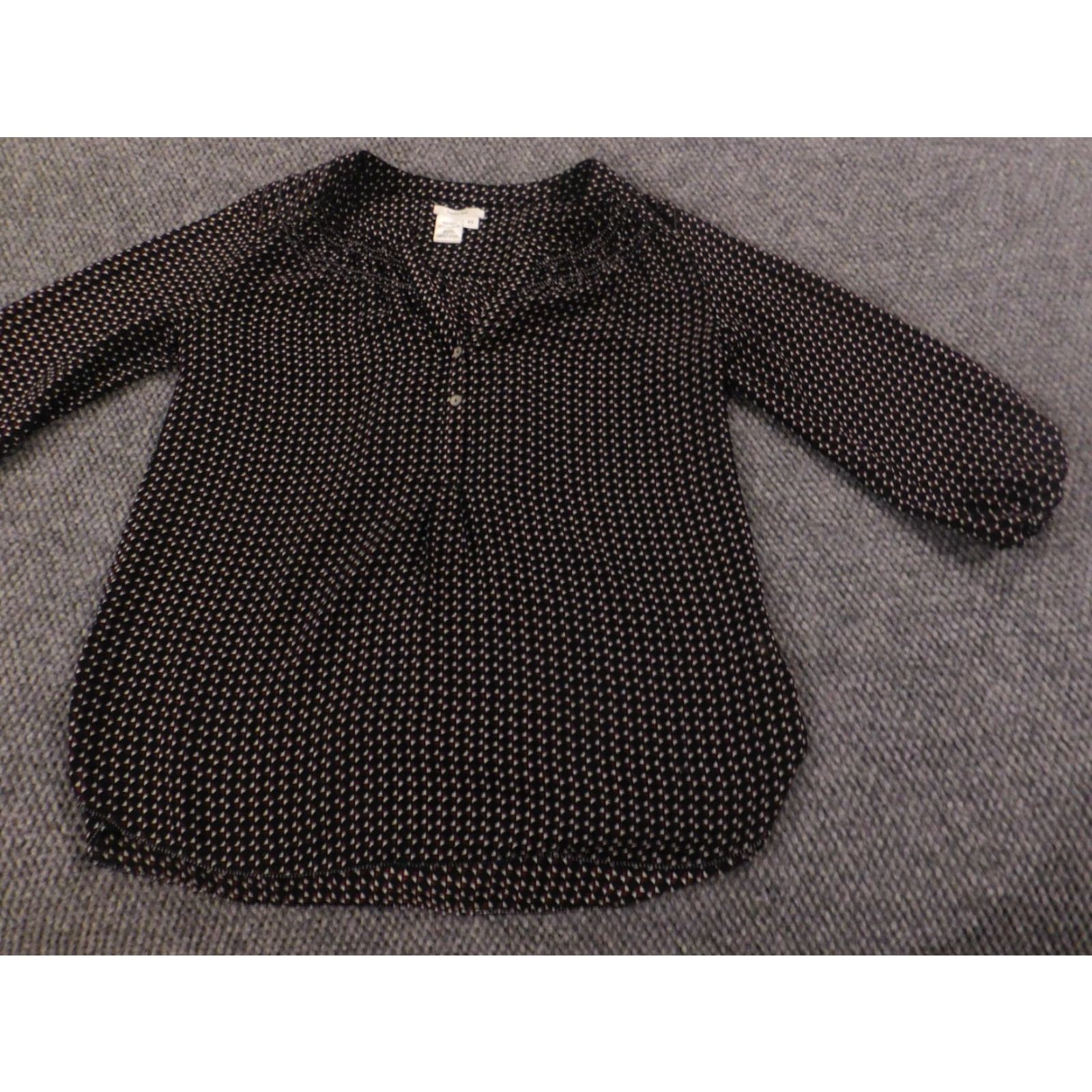 Vintage Sophie Max Blouse Shirt Womens Red Plaid V-Neck Pullover Long Sleeve XS Short Sleeve? Size S / US 4 / IT 40 - 4 Thumbnail