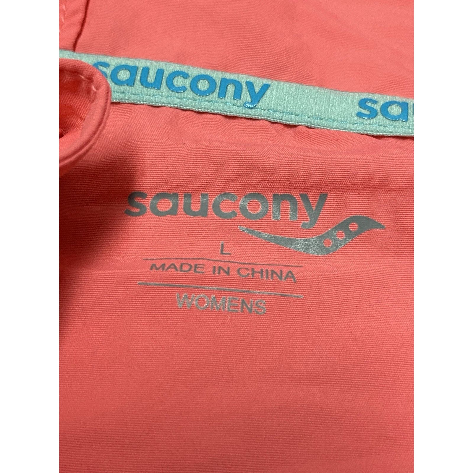 Saucony Saucony x Fleet Feet Windbreaker Womens L Track Anorak NEW!! Size L / US 10 / IT 46 - 4 Thumbnail