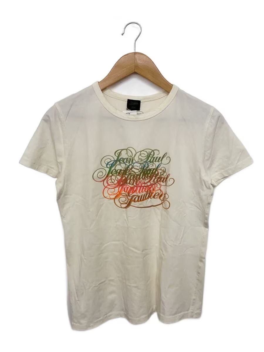Jean Paul Gaultier Archive Cursive Logo Tee Size XL / US 12-14 / IT 48-50 - 1 Thumbnail