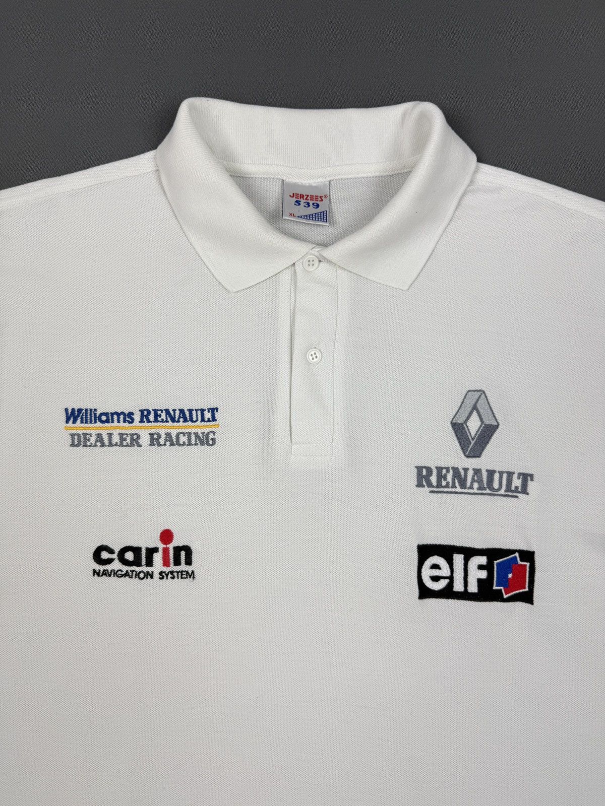 Vintage 1990’s Vintage Williams Renault Formula 1 Racing Team Polo Size US XL / EU 56 / 4 - 1 Thumbnail
