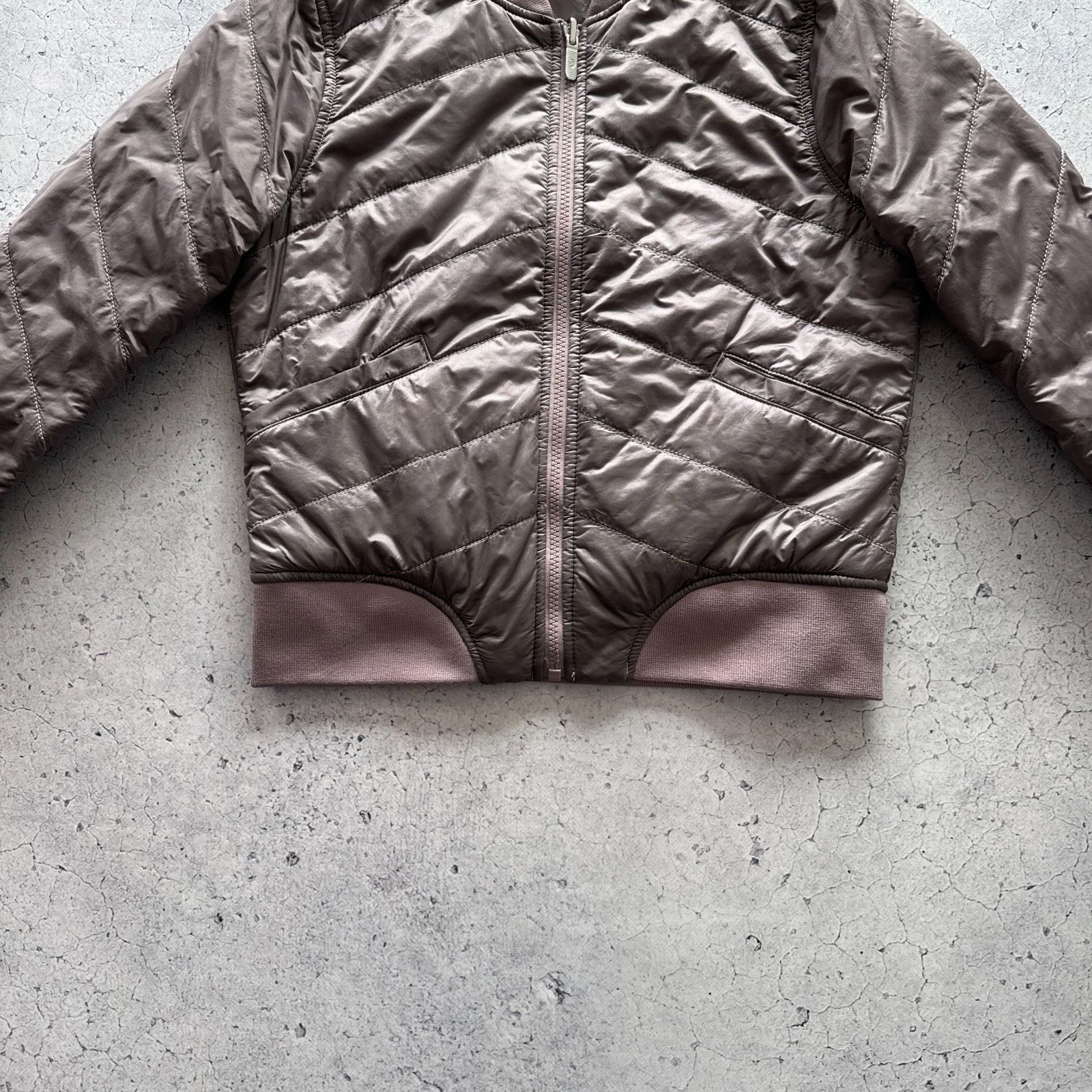 Lululemon Lululemon Metallic Rose Zip Bomber Jacket Reversible Size S / US 4 / IT 40 - 6 Thumbnail