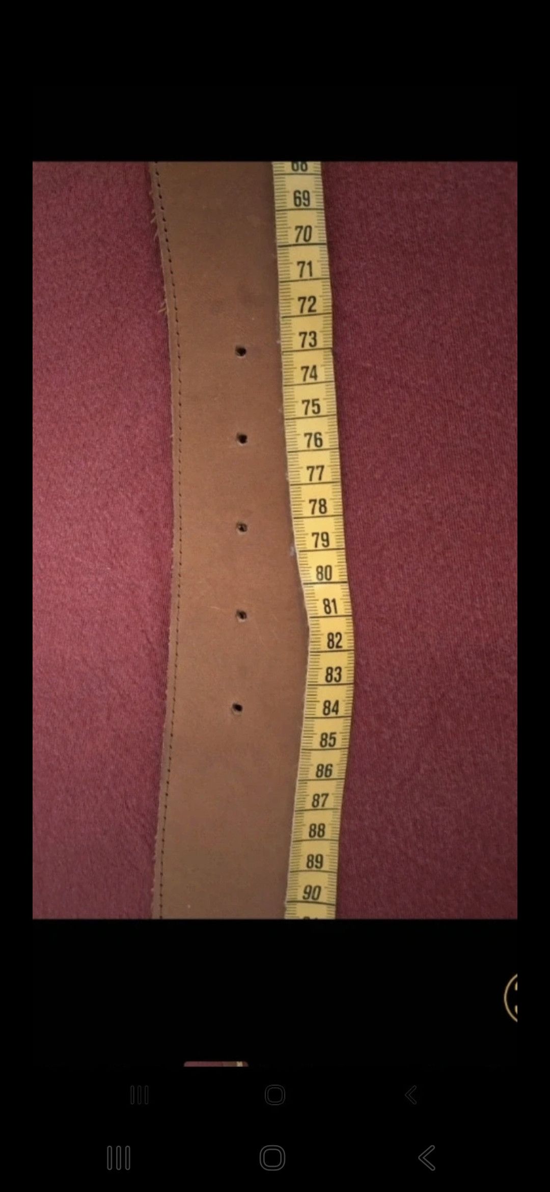 Vintage Vintage 90s Western Leather Belt Cowboy Buckle Size ONE SIZE - 8 Thumbnail