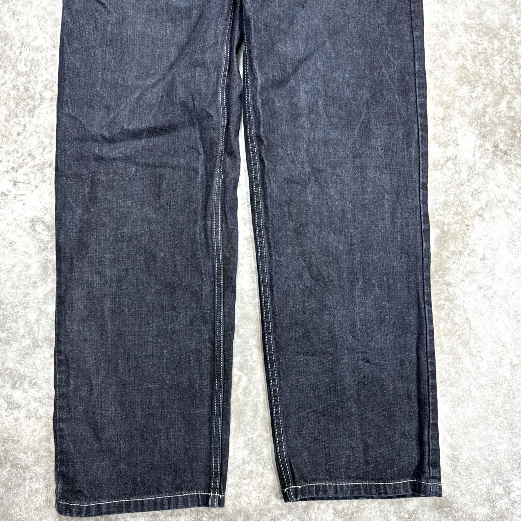 Coogi Vintage COOGI jeans Mens 40 X 32 Y2K Baggy Wide Leg Embroidered Hip Hop Skater Jeans Mens 40x32 Blue Size US 40 / EU 56 - 7 Thumbnail