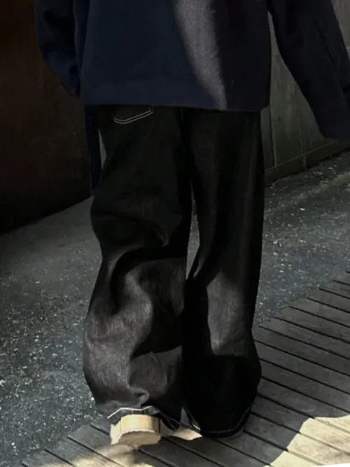 Hypebeast × Japanese Brand × Jean Casual Fit Cargo Distressed jeans Size US 30 / EU 46 - 2 Thumbnail
