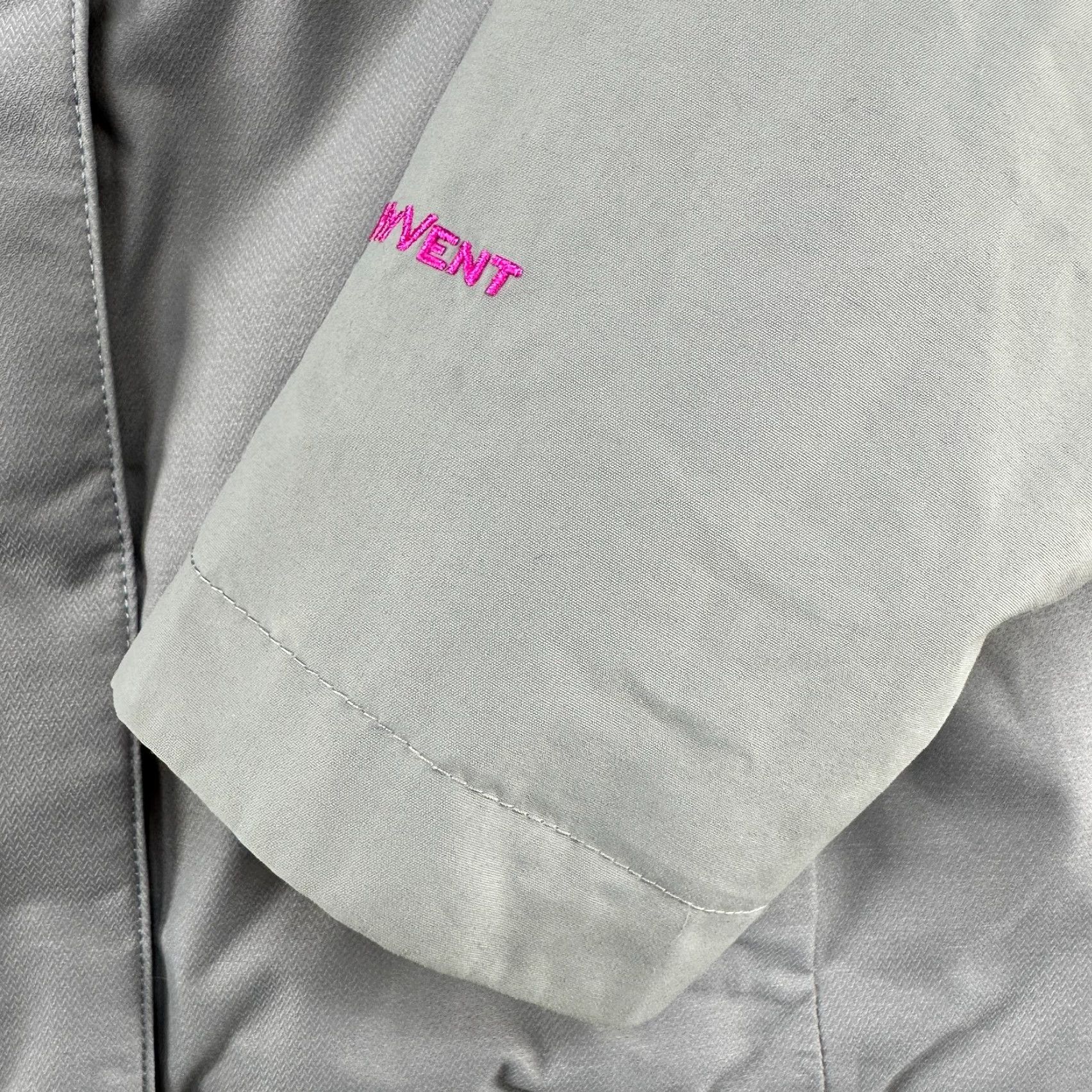 The North Face The North Face Jacket Womens Small Grey Pink Parka Hooded Fleece Lined Hyvent 2.5L Size S / US 4 / IT 40 - 3 Thumbnail