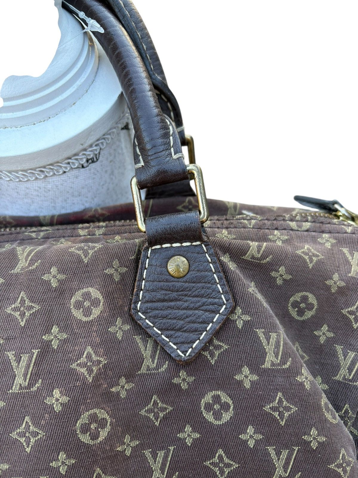 Louis Vuitton Louis Vuitton Speedy 30 Cloth Size ONE SIZE - 4 Thumbnail