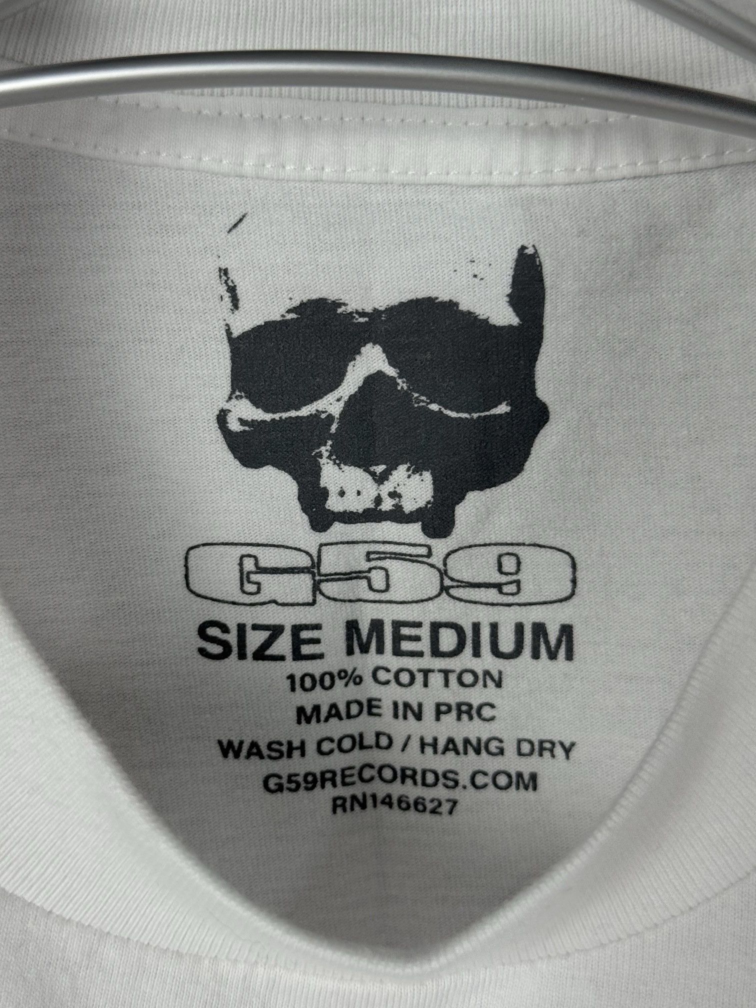G59 Records G59 tee Size US M / EU 48-50 / 2 - 6 Thumbnail