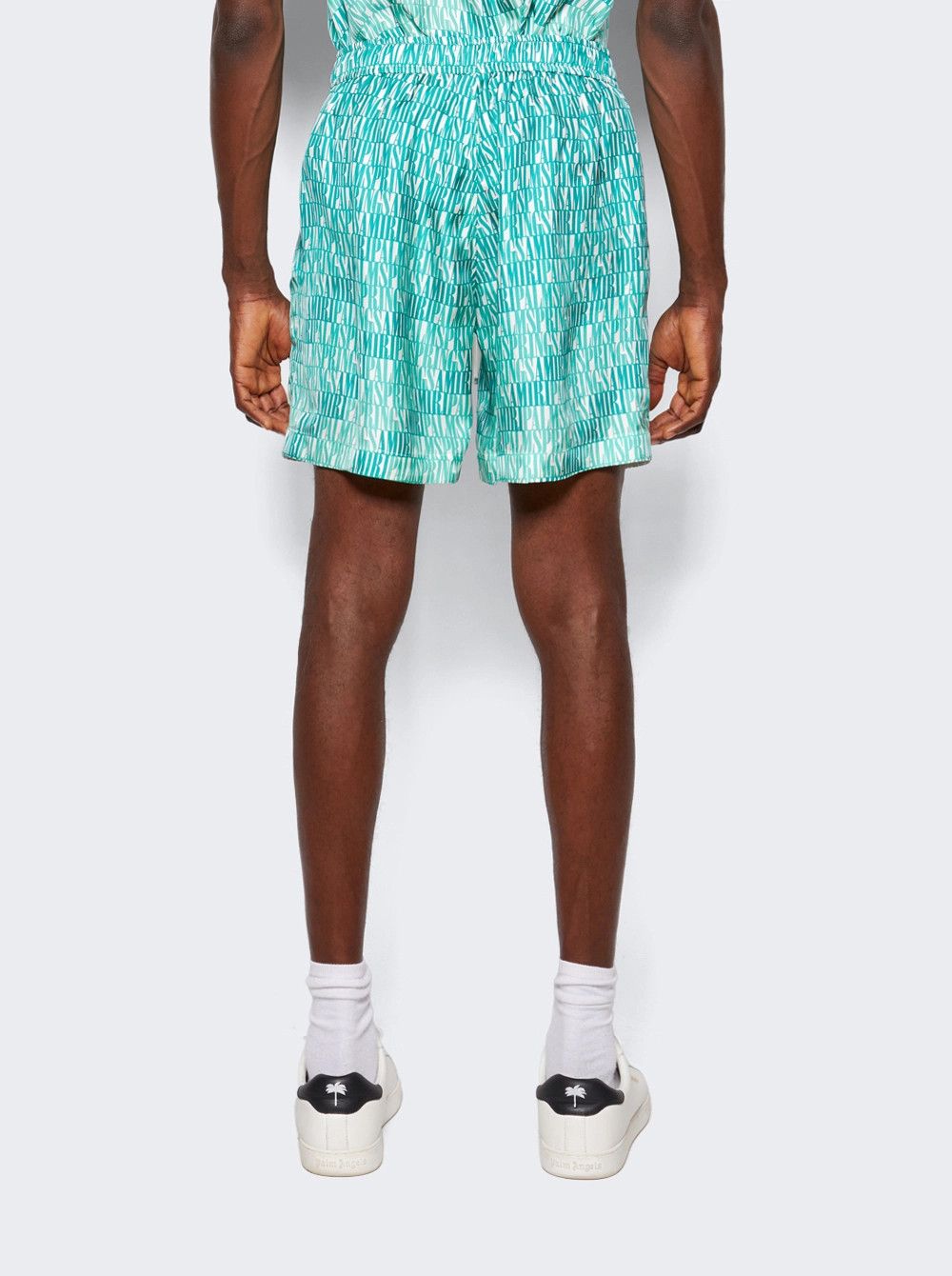 Amiri o1mle0426 Palm Springs Shorts in Green Size US 28 / EU 44 - 5 Thumbnail