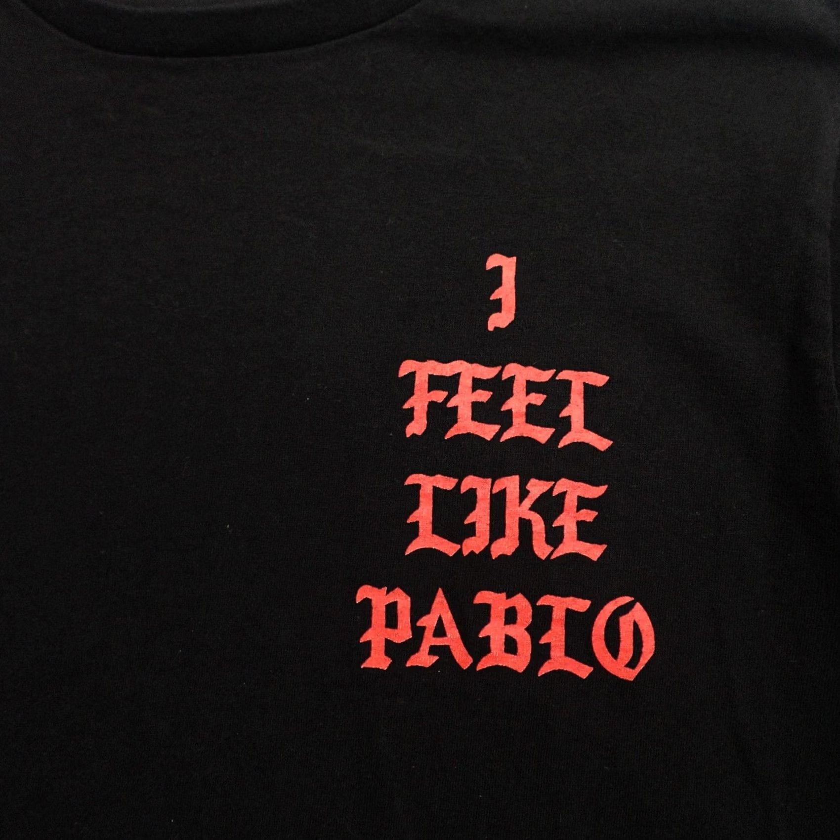 Vintage Kanye West I Feel Like Pablo Shirt Adult Medium Longsleeve Black Size US M / EU 48-50 / 2 - 4 Thumbnail