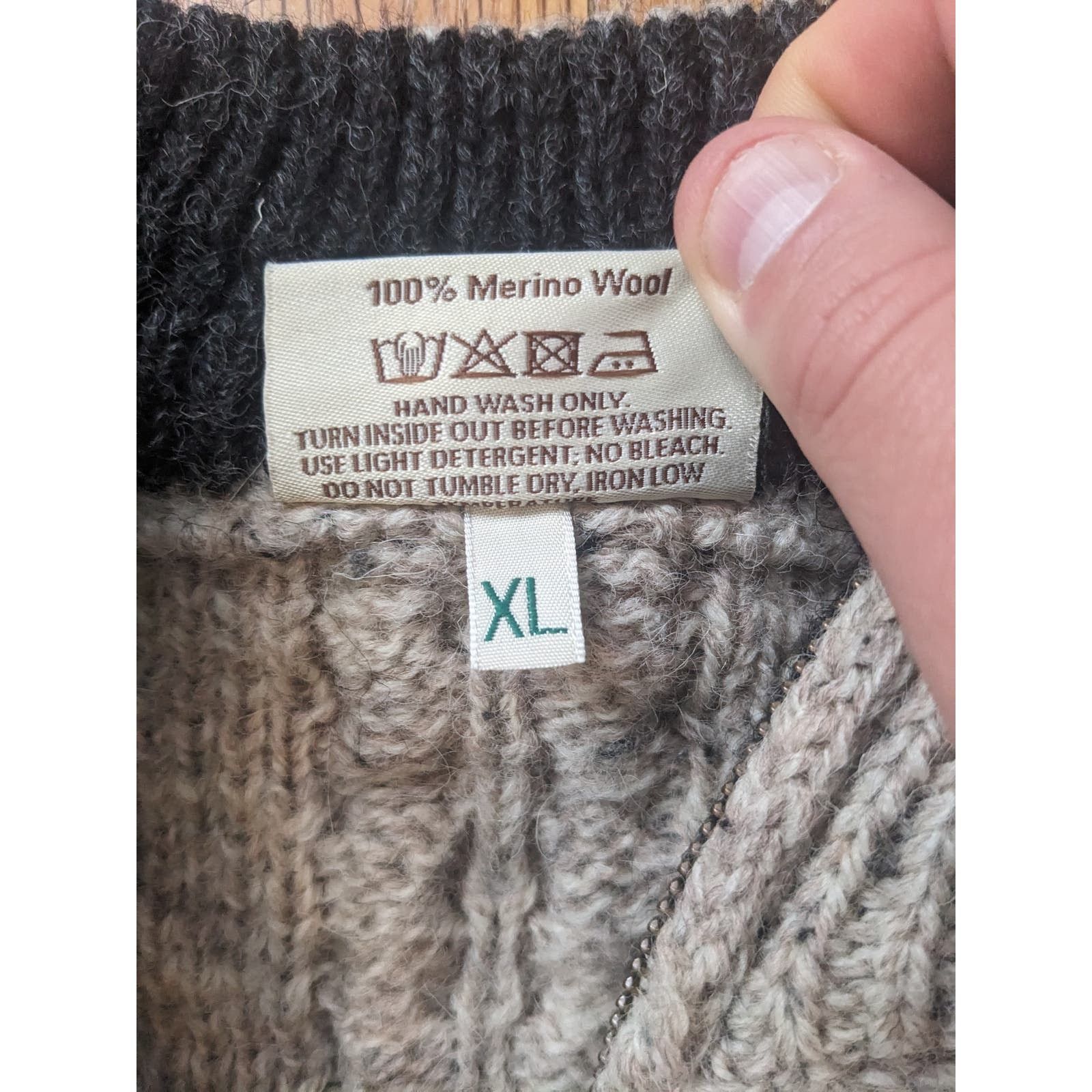 Magee Saol Ireland Wool 1/4 Zip Sweater Size US XL / EU 56 / 4 - 3 Thumbnail