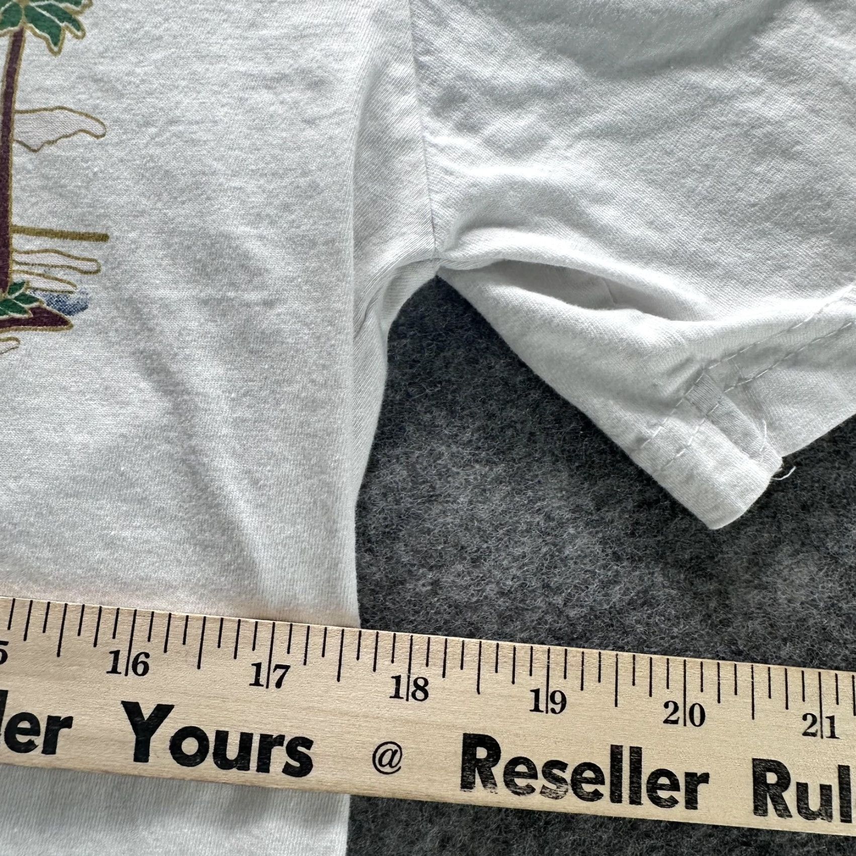 Vintage VINTAGE Caribbean T's Shirt Mens Small White Graphic Tee St Martin St Maarten Beach Travel Cat Art 90s Mens? Size US S / EU 44-46 / 1 - 5 Thumbnail