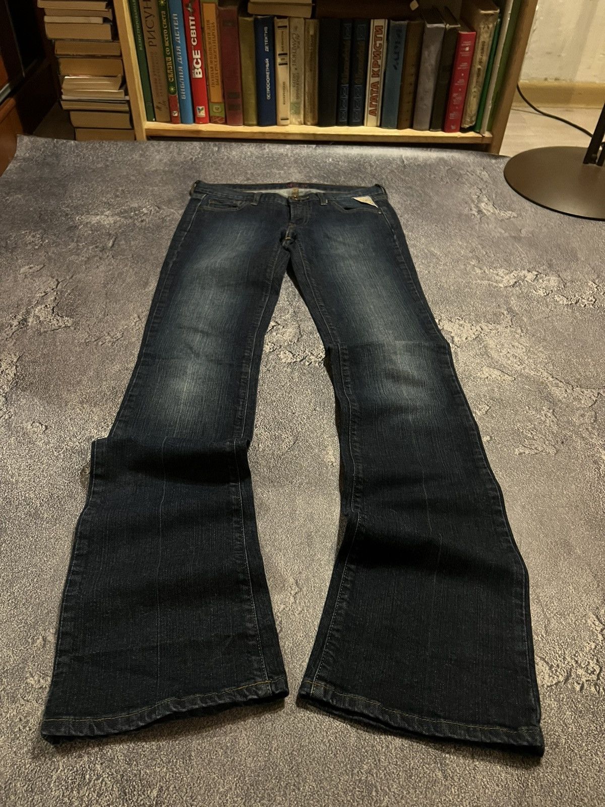 Flared Balenciaga Style Distressed Y2K / Gothic Streetwear