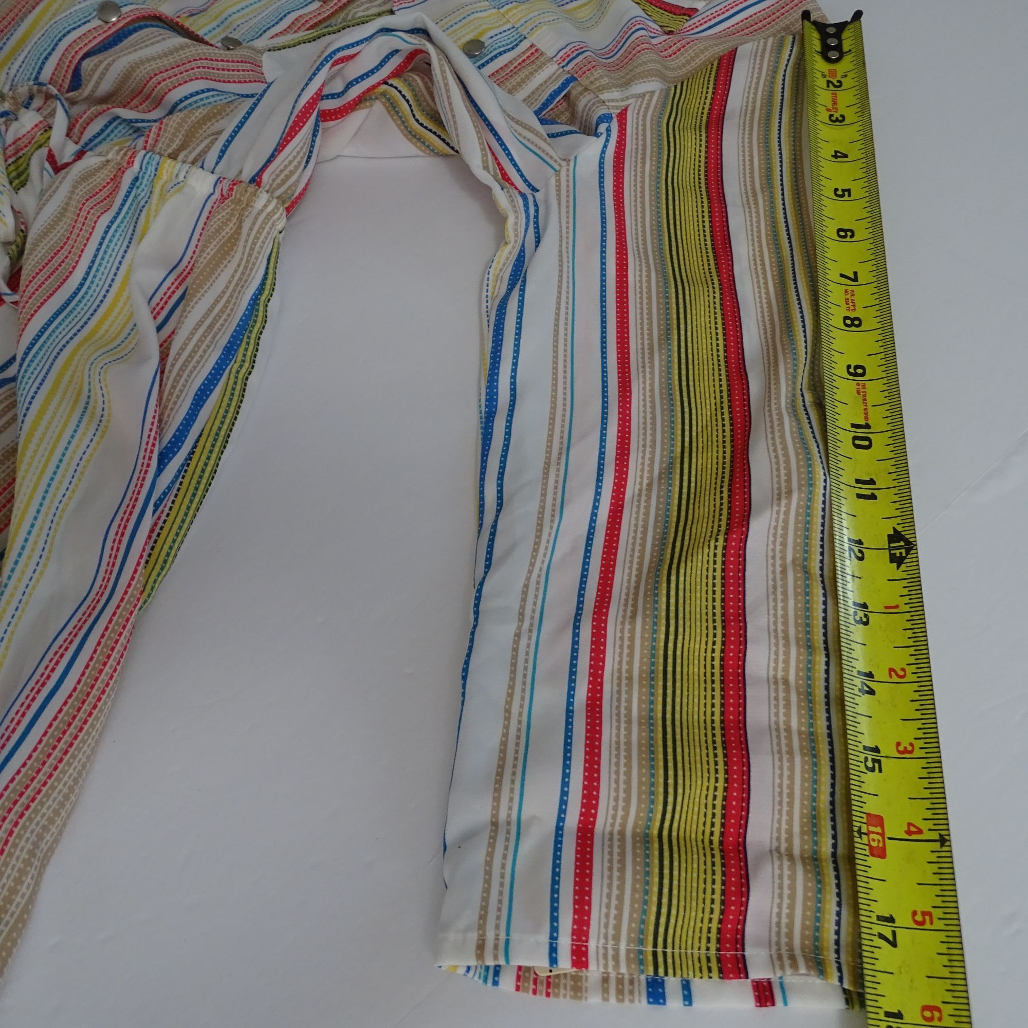 Other Bebop Striped Button Bodice Shirt Dress Women Size L Size L / US 10 / IT 46 - 13 Thumbnail