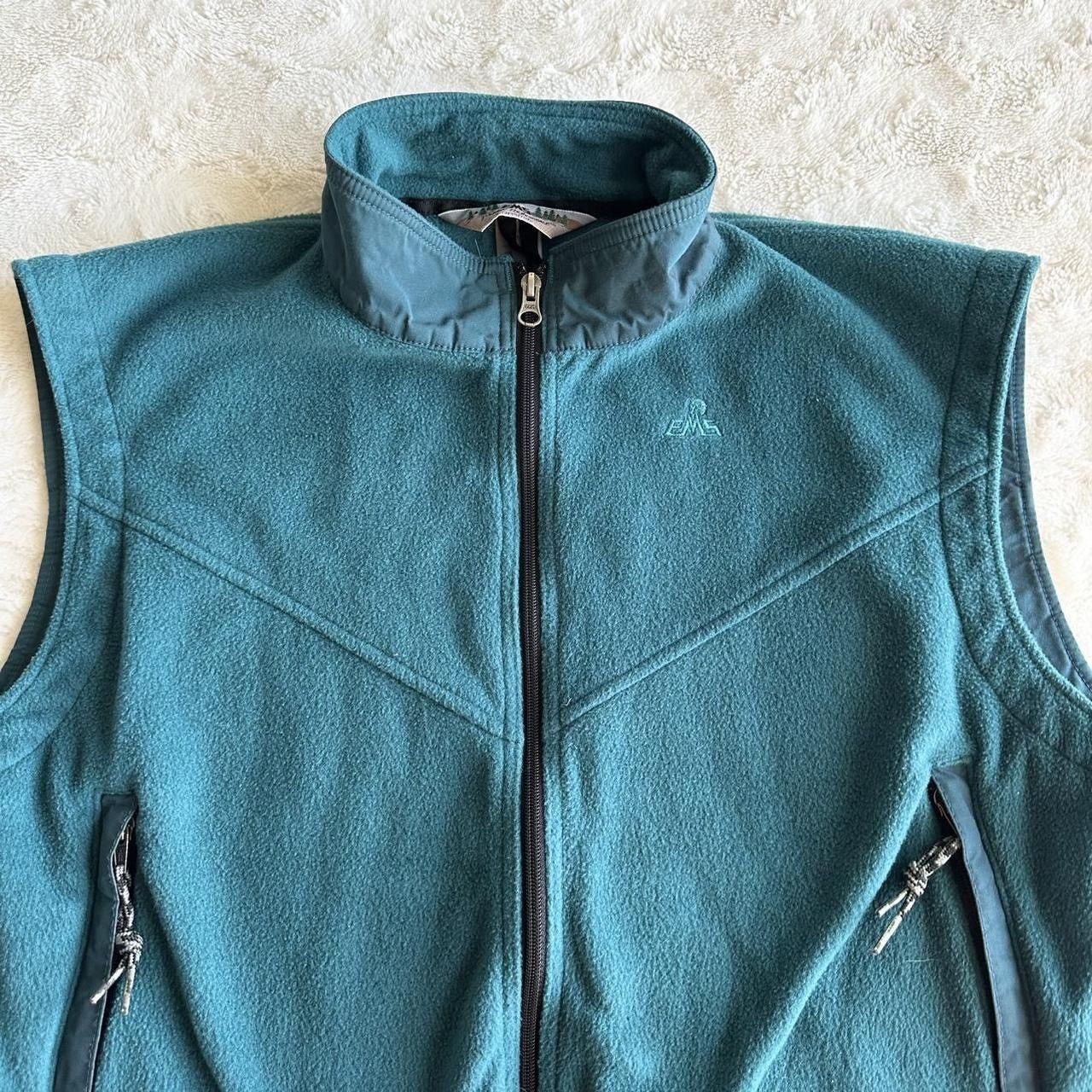 Eastern Mountain Sports Vintage Eastern Mountain Sports Womens XL Teal Fleece Zip Size XL / US 12-14 / IT 48-50 - 3 Thumbnail