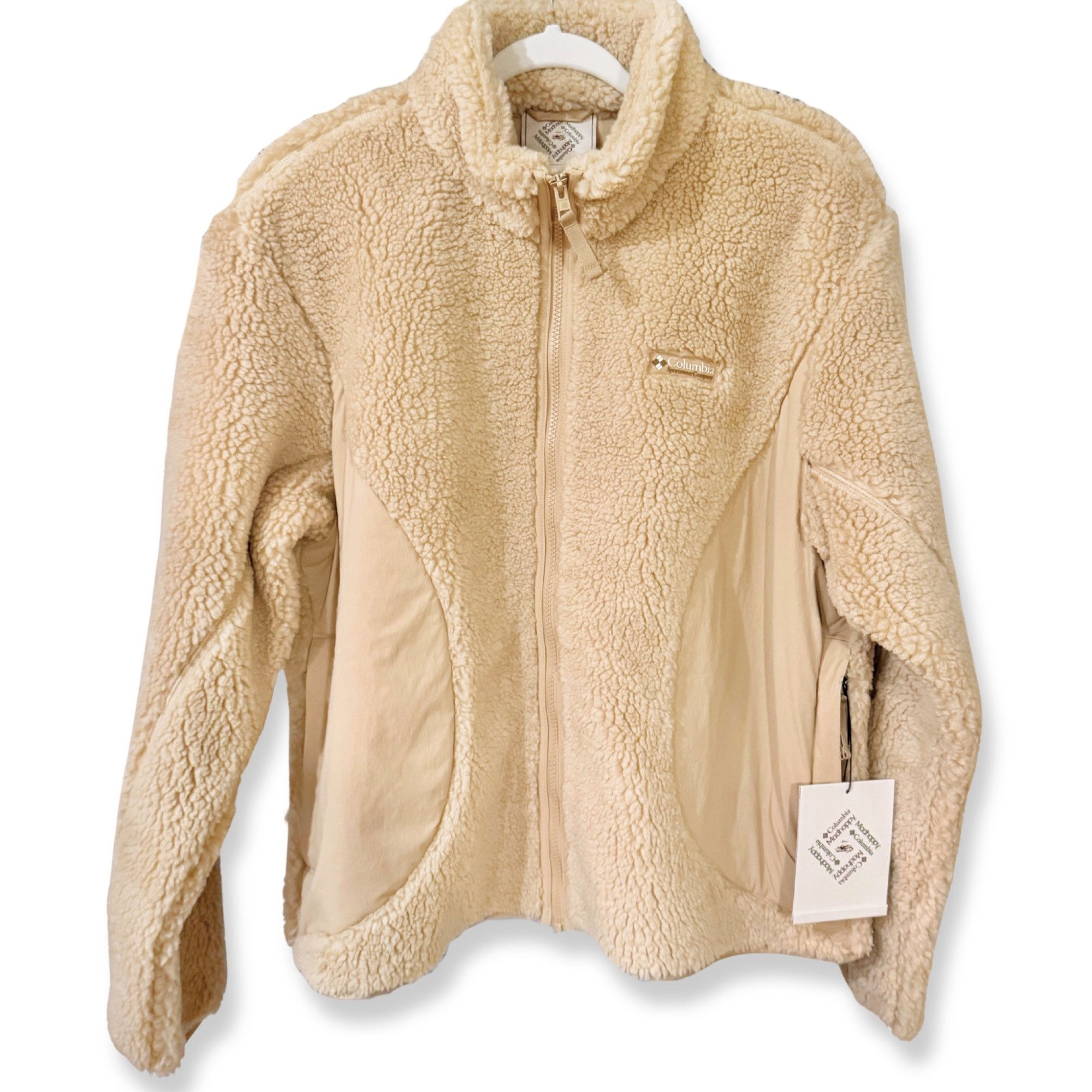 Madhappy × Columbia Sherpa Full Zip Jacket Canoe NWT Men’s L