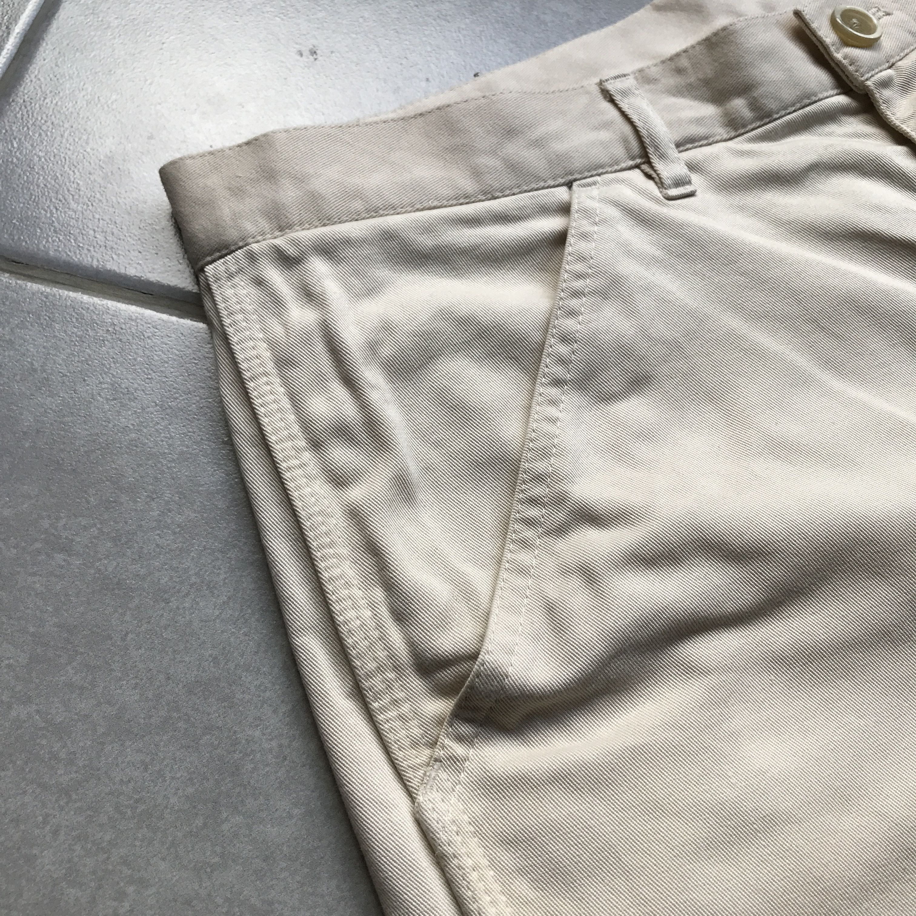 Comme des Garcons SHIRT Comme des Garcons Shirt Beige Trouser Size US 34 / EU 50 - 9 Thumbnail