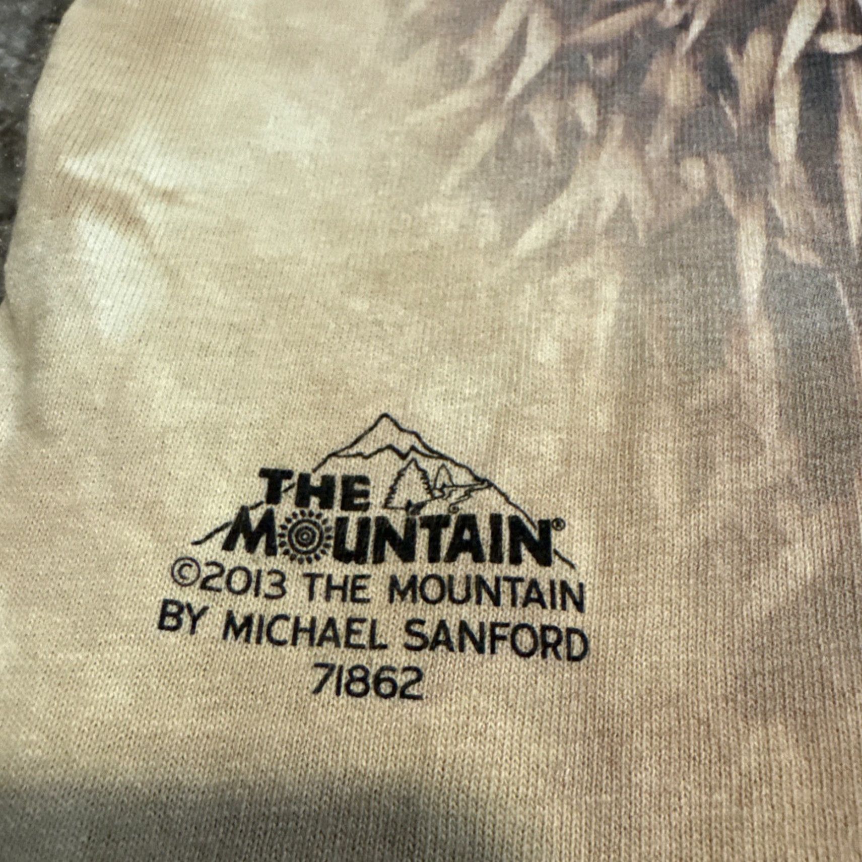 The Mountain VINTAGE The Mountain T-Shirt Animal Beige Small Unisex Adults S Nature Hamster Gerbil Hedgehog Porcupine All Over Print 2013 Mens Womens Size US S / EU 44-46 / 1 - 4 Thumbnail