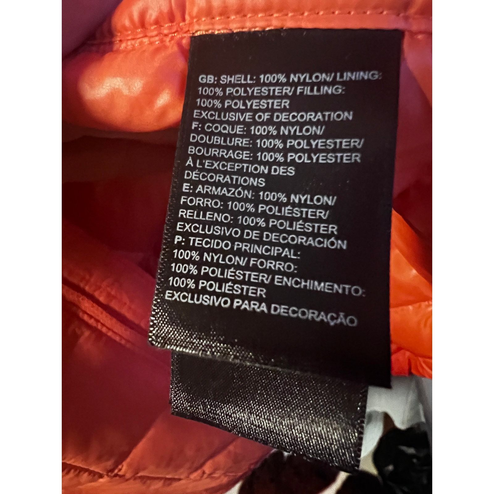 The North Face North Face Thermoball Eco Coral Orange Puffer Zip Jacket XS Size XS / US 0-2 / IT 36-38 - 11 Thumbnail