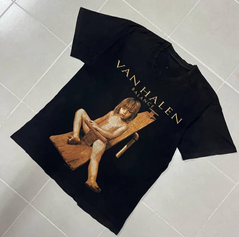 Band Tees × Vintage Vintage🔥band van halen balance 1995 Size US L / EU 52-54 / 3 - 5 Thumbnail