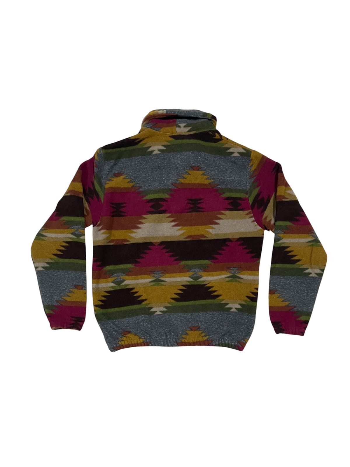 Vintage 1990s LITTLE BIG HORN SHIRT CO.SOUTHWEST PATERN SHAWL COLLAR Size US L / EU 52-54 / 3 - 2 Thumbnail