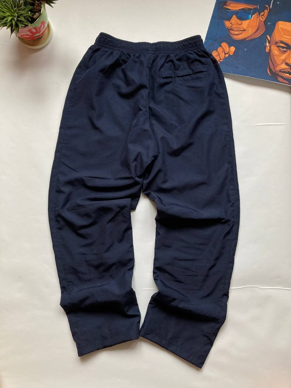 Nike × Vintage Vintage Nike Windbreaker Track Pants Drill Y2K Size US 34 / EU 50 - 3 Thumbnail