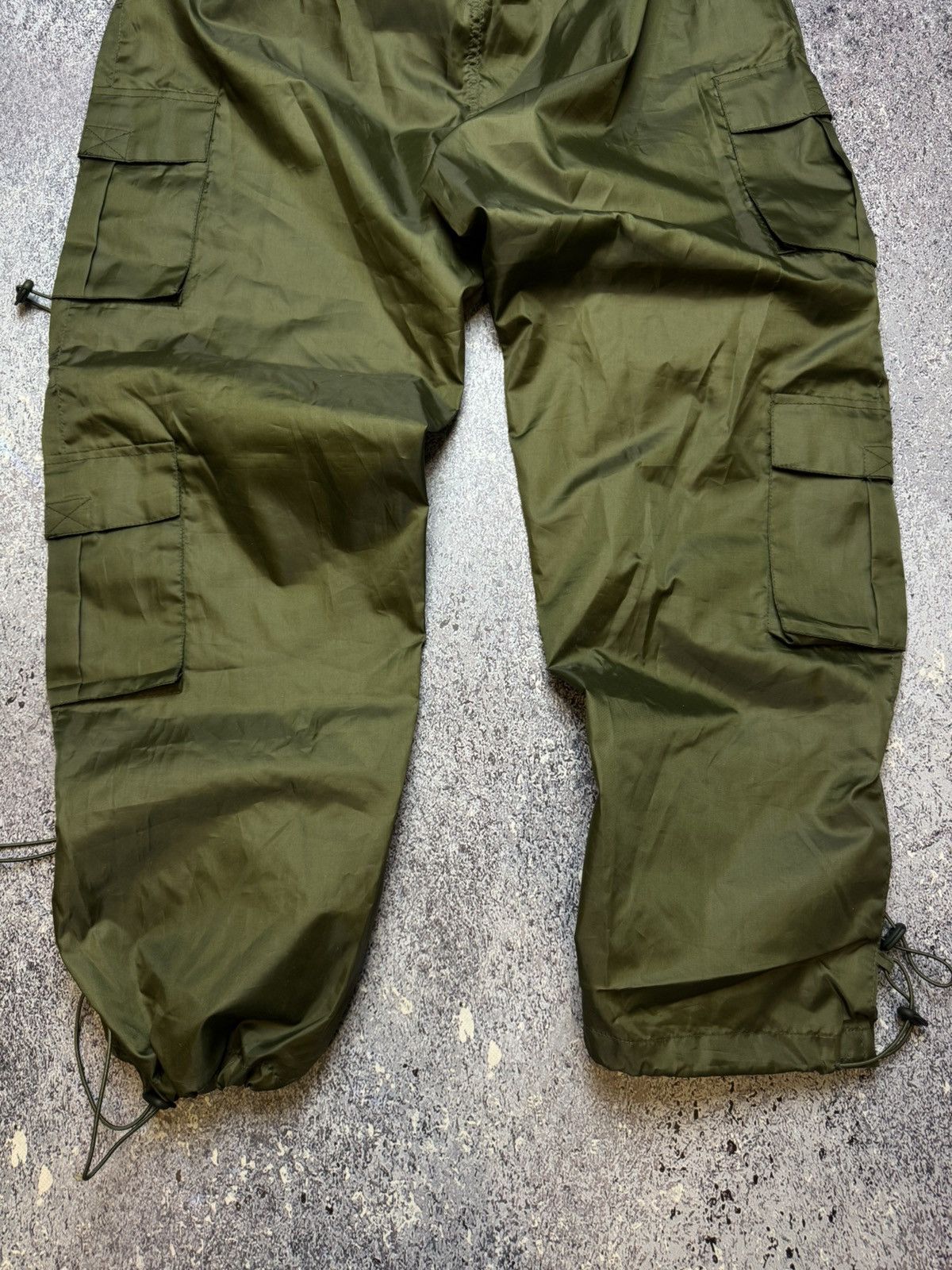 Japanese Brand × Vintage 💥CRAZY JAPANESE PARACHUTE PANTS AVANT-GARDE STYLE Size US 33 - 10 Thumbnail