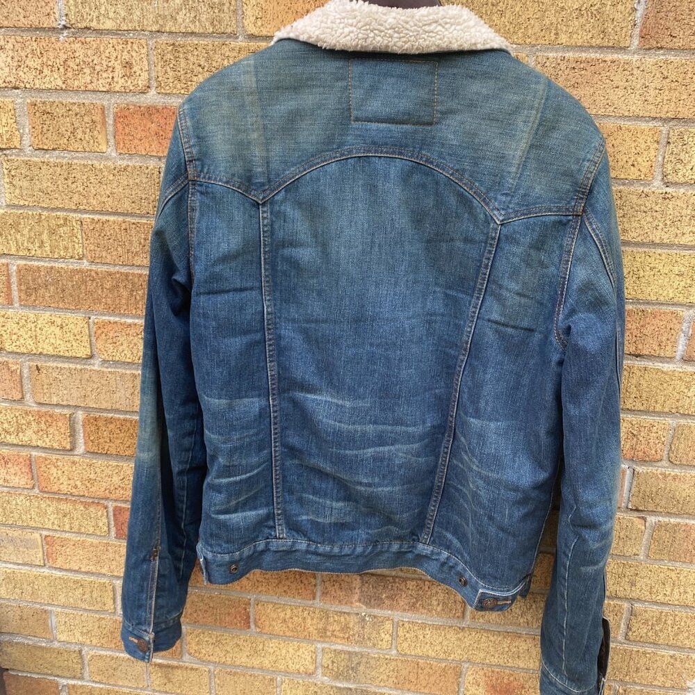 True Religion Vintage True Religion DALTRY Sherpa Denim Jacket XL Blue Size US XL / EU 56 / 4 - 8 Thumbnail