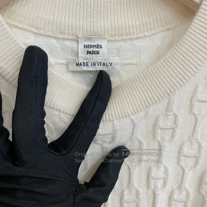 Hermes Hermes Cashmere and goat cashmere mixed knit vest with ful Size XS / US 0-2 / IT 36-38 - 3 Thumbnail