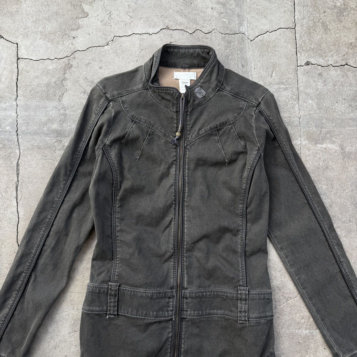 Diesel Diesel Grey Slim Avant Garde Coat Size M / US 6-8 / IT 42-44 - 3 Thumbnail