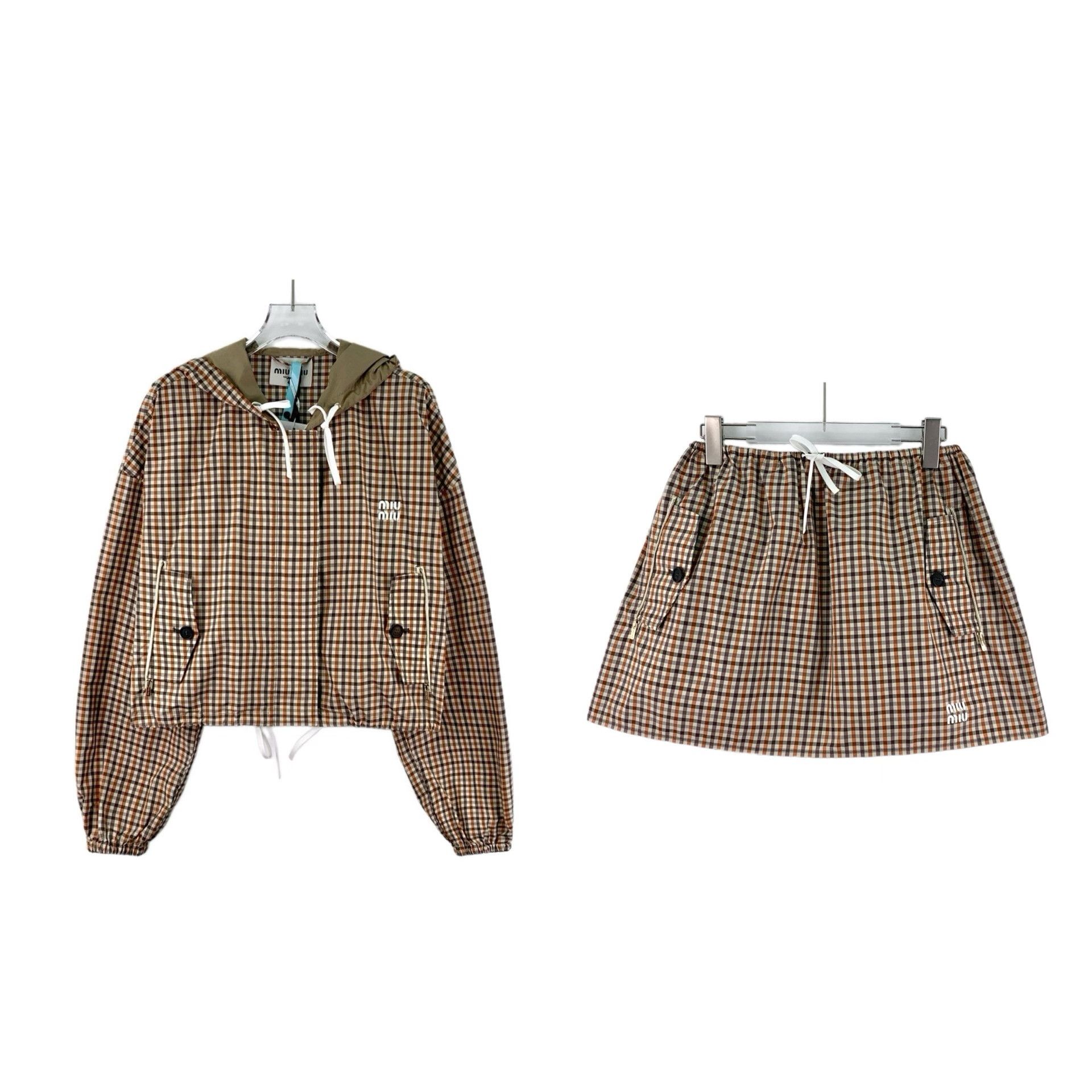Miu Miu Miu Miu Brown Blouse 38 Women Size S / US 4 / IT 40 - 1 Thumbnail